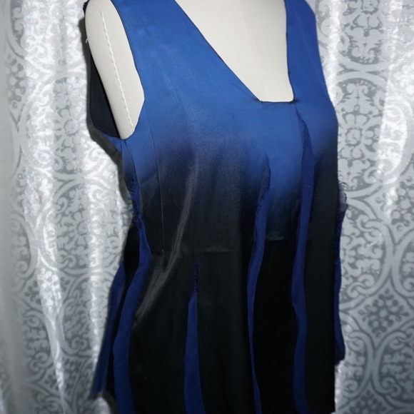 NWT M Missoni Ombre blue black top SAMPLE - Picture 2 of 8